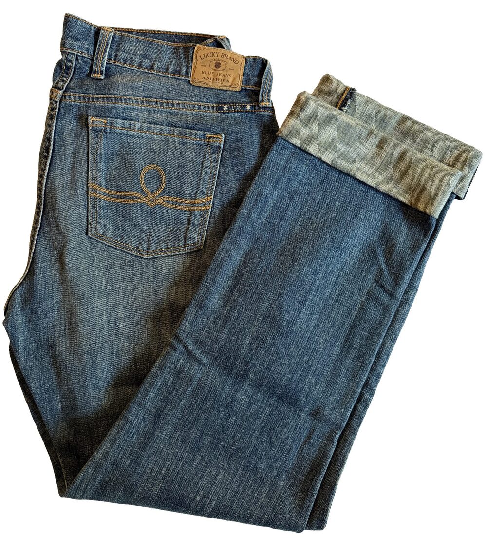 Lucky Brand NWOT Sofia Straight Leg Jeans - Size 10/30R - Picture 1 of 11